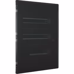 Centralino da incasso LINEA SPACE in resina termoplastica con portello fumè, 54 moduli DIN (3x18) da completare con scatola F ...