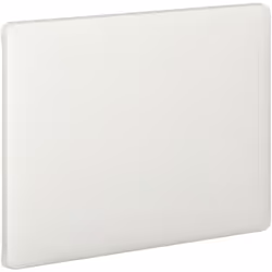 Centralino da incasso LINEA SPACE in resina termoplastica con portello bianco RAL 9003, 8 moduli DIN da completare con scatol ...