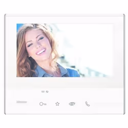 bticino 344612, 17,8 cm (7"), LCD, Blanc, 5 - 40 °C, 194 mm, 22 mm