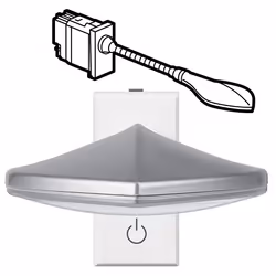Legrand HD4362, 165 mm, 90 mm, 62 mm, 140 g