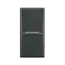 Bticino - Axolute assial deviator 1 polo 10a 1 antracite color module hs4003n