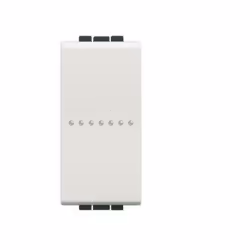 diverseur 1P 10 AX 250 Vac - axial - profondeur réduite (22,9 mm) - adapté à tous types de lampes - pour charges jusqu'à 2500 ...