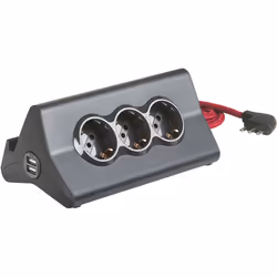 bticino S3713GBU, 2 m, Intérieure, Type L, Type L, Courbe, 0,75 mm²