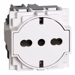 bticino KW4140A16F, 2 module(s), Blanc, 250 V, 16 A, 1 pièce(s)