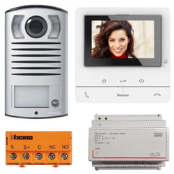 Kit Visiophone Bticino CLASSE100 V16B 2 Fils unifamiliale 364613