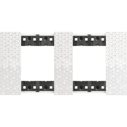 Legrand KA4802M2MW Plaque de commutation et obturateur