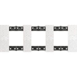 Legrand KA4802M3MW Plaque de commutation et obturateur