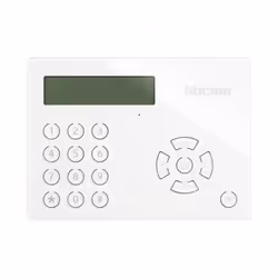 Clavier multifonction Bticino pour alarme antivol avec LCD série MyHome, touches mécaniques, lecteur de proximité pour transp ...