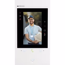 bticino 344842, 12,7 cm (5"), LCD, Blanc, 121 mm, 32 mm, 222 mm