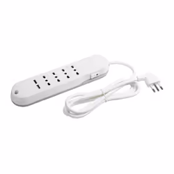 bticino Slim, 1,5 m, Intérieure, Courbe, Blanc, 4 sortie(s) CA, 250 V