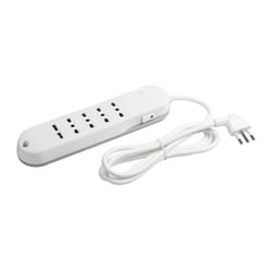 bticino Slim multiprise 1,5 m 4 sortie(s) CA Intérieure Blanc