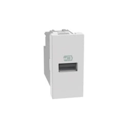 Matixgo chargeur usb type a 1 max 15w 1 module blanc - jw4191a - Bticino