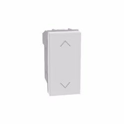 Bticino MatixGo 1P 10AX interrupteur 1 module blanc - JW4027NC 1P 10AX interrupteur, 250Vac, bouton 1-0-2 1 module Couleur bl ...