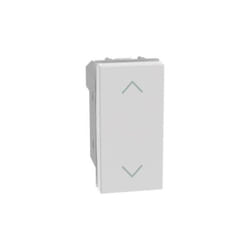Bticino - matixgo double bouton verrouillé 1 module blanc - jw4037n
