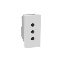 Matixgo itaia prise standard 2p+e 10a 1 module blanc - jw4113 - Bticino