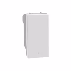 Bticino MatixGo 1P NO 10A interrupteur à bascule lumineux blanc - JW4005Bticino MatixGo 1P (NO) 10A interrupteur à bascule -  ...