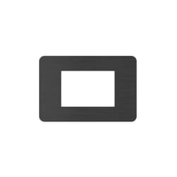 Matixgo plaque 3 modules nickel noir - ja4803en - Bticino