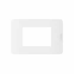 Bticino MatixGo plaque 3 modules blanc - JA4803JW3 plaque module Couleur blanc
