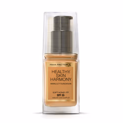 Max Factor Healthy Skin Harmony, 77 Soft Honey, 30ml, Flacon pompe, Crème, Universel, Matifiant, Hydratant, Brillant, Lissage ...