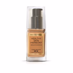 Max Factor Healthy Skin Harmony Miracle Foundation 79 Honey Beige 30 ml, Flacon pompe, Crème, Universel, Matifiant, Hydratant ...