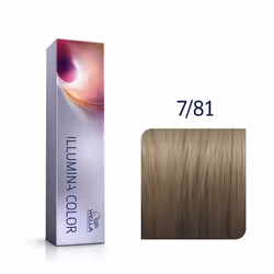 Wella Illumina Color 7/81 Blond Marron Perlé Cendré 60ml