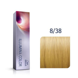 Wella Illumina Color 8/38 Blond Clair Doré Perlé 60ml