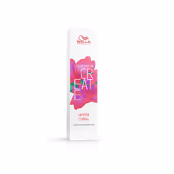 Wella Color Fresh Create, Orange, HC, Hyper Coral, Femmes, 60 ml, Tous types de cheveux