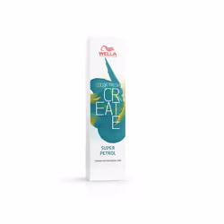 Wella Color Fresh Create, Turquoise, SP, Super Petrol, Femmes, 60 ml, Tous types de cheveux