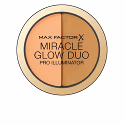 Max Factor Miracle Glow Illuminator Duo 030 Deep 11 g, Universel, 11 g, Femmes, Crème, Deep, Boîtier compact
