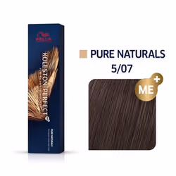 Wella Koleston Perfect Me+ Pure Naturals 5/07 Châtain Clair Naturel Marron 60ml