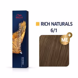 Wella Koleston Perfect Me+ Rich Naturals 6/1 Blond Foncé Cendré 60ml