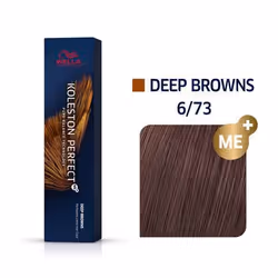 Wella Koleston Perfect Me+ Deep Browns 6/73 Blond Foncé Marron Doré 60ml