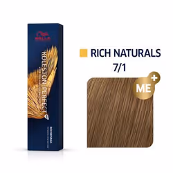 Wella Koleston Perfect Me+ Rich Naturals 7/1 Blond Cendré 60ml