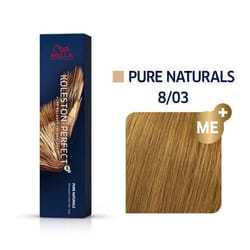 Wella Koleston Perfect Me+ Pure Naturals 8/03 Blond Clair Naturel Doré 60ml
