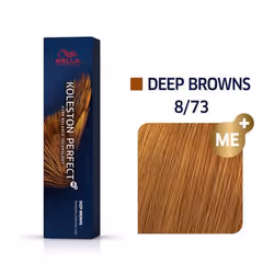 Wella Koleston Perfect Me+ Deep Browns 8/73 Blond Clair Marron Doré 60ml