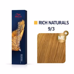 Wella Koleston Perfect Me+ Rich Naturals 9/3 Blond très Clair Doré 60ml
