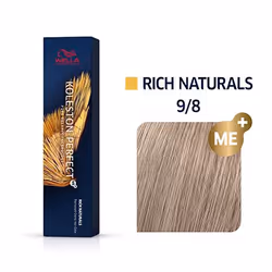 Wella Koleston Perfect Me+ Rich Naturals 9/8 Blond très Clair Perlé 60ml