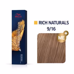 Wella Koleston Perfect Me+ Rich Naturals 9/16 Blond très Clair Cendré Violine 60ml