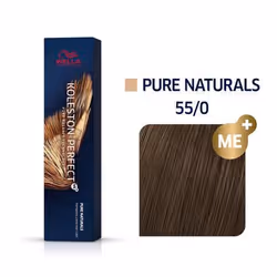 Wella Koleston Perfect Me+ Pure Naturals 55/0 Châtain Clair Intense 60ml