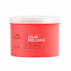 Wella Professionals INVIGO Brilliance Mask Fine, 500 ml, Femmes, Cheveux fins, Cheveux normaux, Protection, Renforcer, Traite ...