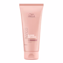 Wella Blonde Recharge Cool 200ml, Femmes, Après-shampoing professionnel, Tous types de cheveux, Blond, Lissage, 200 ml