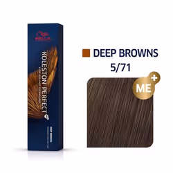 Wella Koleston Perfect Me+ Deep Browns 5/71 Châtain Clair Marron Cendré 60ml
