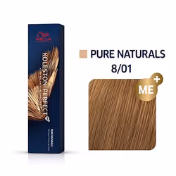 Wella Koleston Perfect Me+ Pure Naturals 8/01 Blond Clair Naturel Cendré 60ml