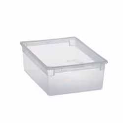 Terry Store-Age Light Box M, Boîte de rangement, Transparent, Rectangulaire, Monochromatique, Universel, Transparent