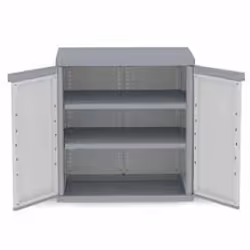 Terry Store-Age Wave Jumbo 900, Gris, 2 étagères, Colonne, Universel, 2 portes(s), Porte à charnière