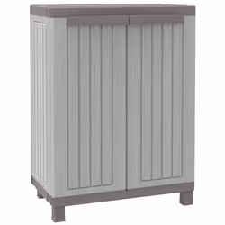 Terry Store-Age C- Wood 680, Placard de rangement, Colonne, Armoire murale, 1 étagères, 2 portes(s), Taupe