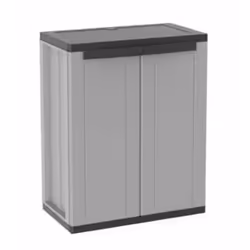 Terry Store-Age 1002821, Placard de rangement, Colonne, Armoire murale, 1 étagères, 2 portes(s), Noir
