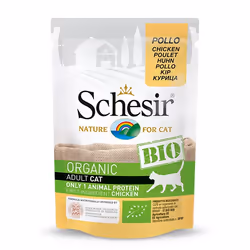 Schesir 01064420, Adulte, Toutes races, Poulet, 85 g