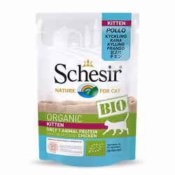 Schesir 01064450, Chatons, Poulet, 85 g