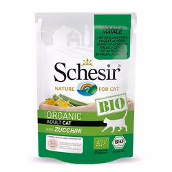 Schesir 01064465, Adulte, Toutes races, Poulet, 85 g